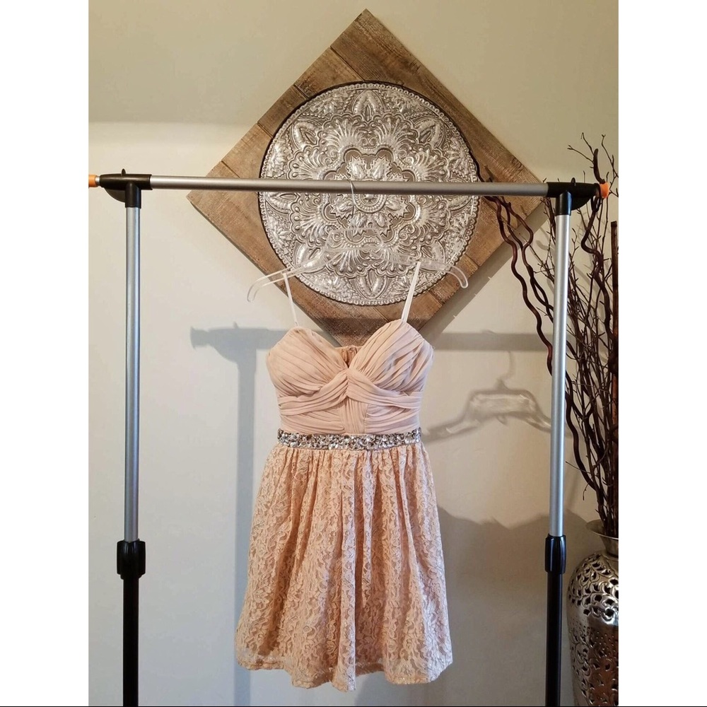 Champagne Short Dress